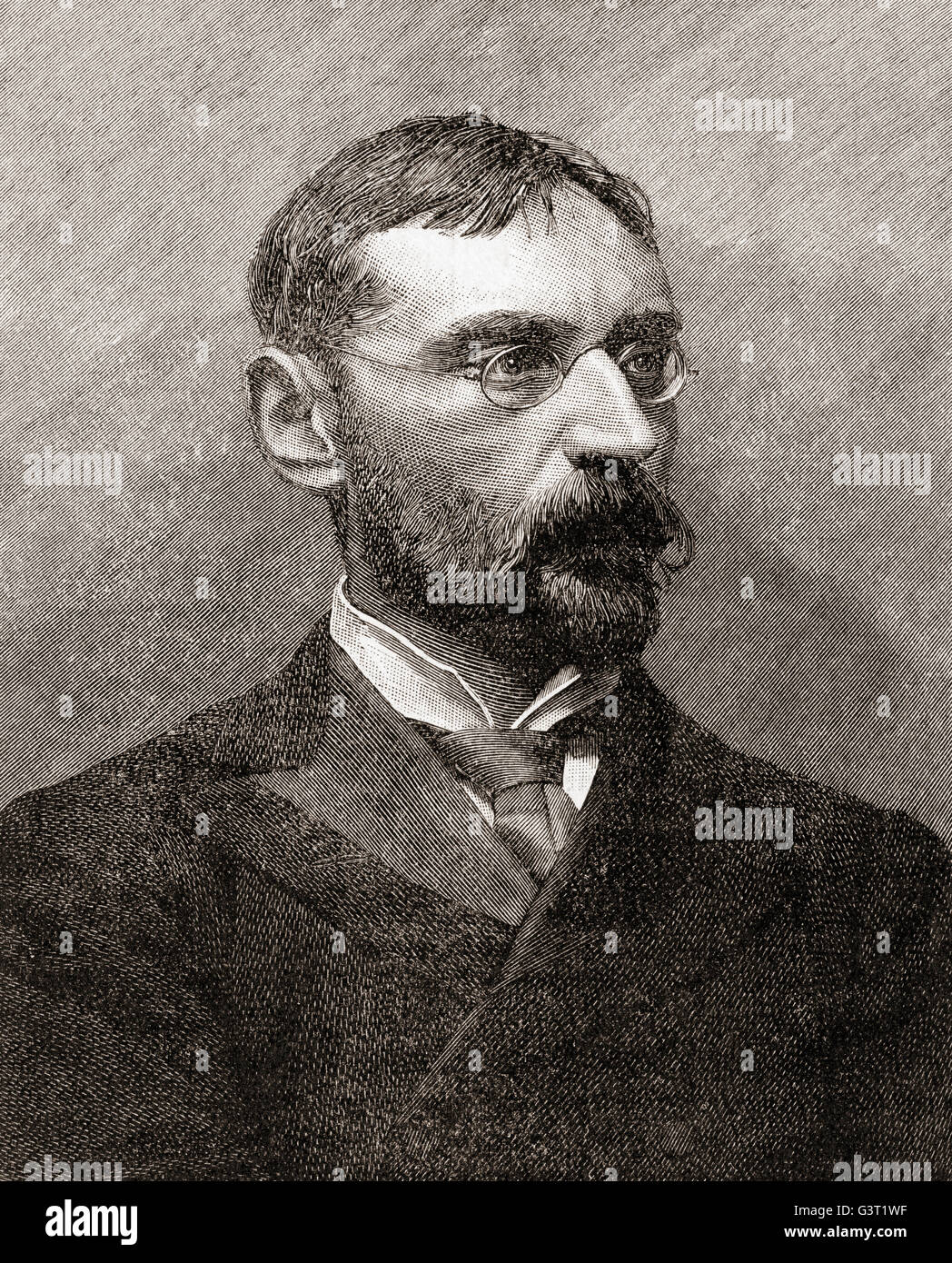 William O'Brien, 1852 – 1928.  Irish nationalist, journalist, agrarian agitator, social revolutionary, politician, party leader, newspaper publisher, author and Member of Parliament. Stock Photo