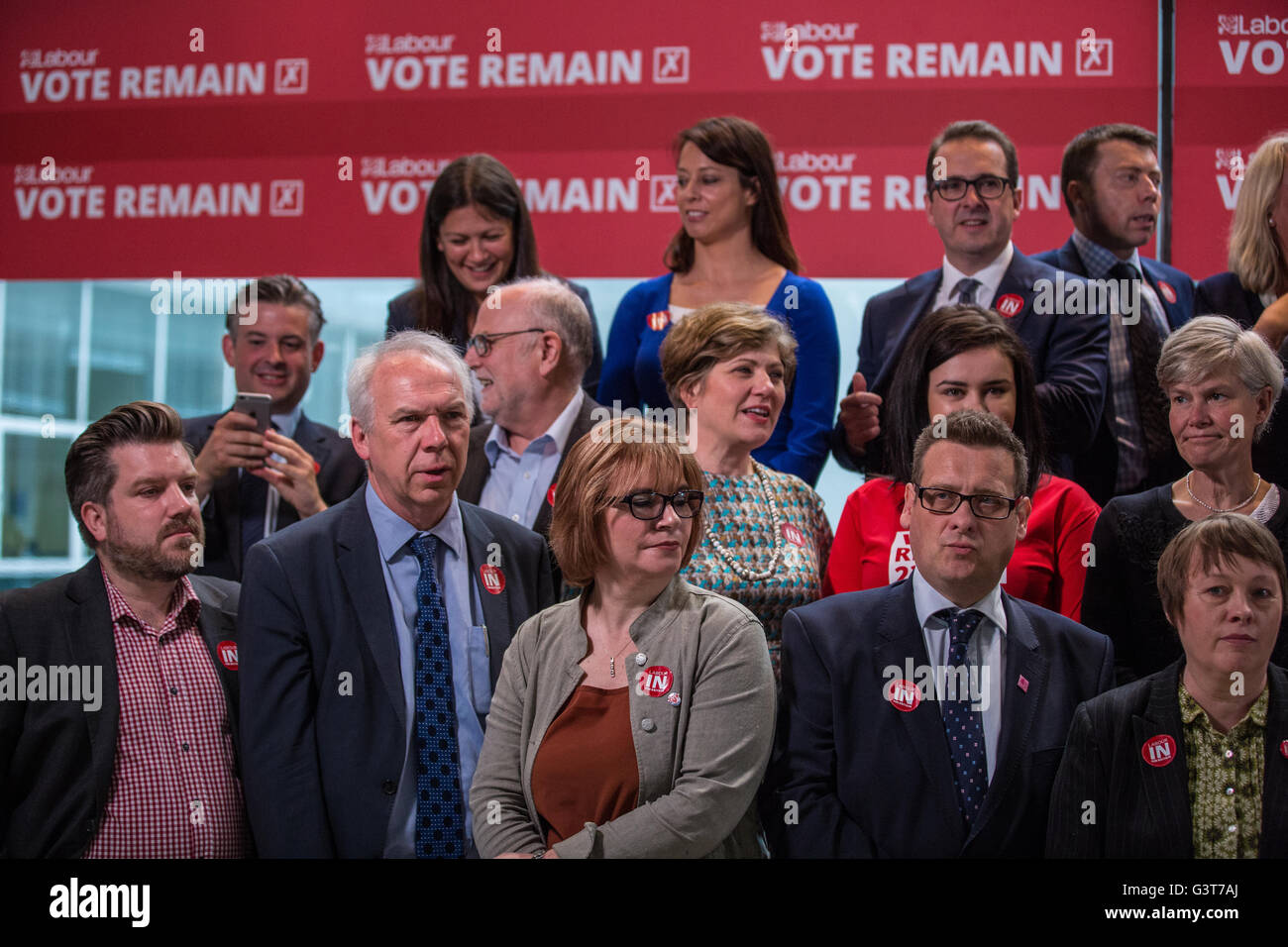 London Uk 14th June 2016 Labour Shadow Cabinet Members