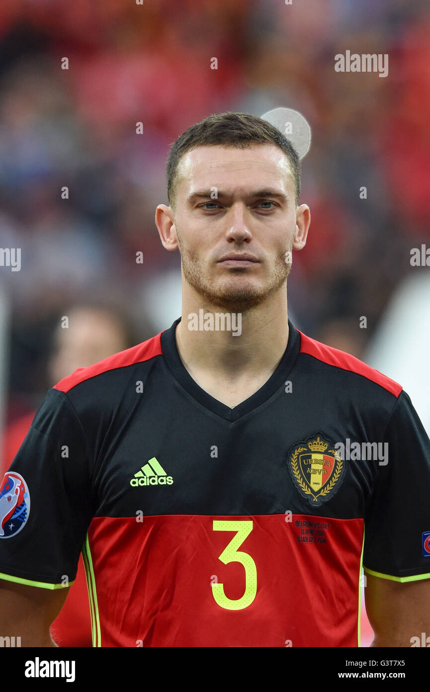Thomas Vermaelen Belgium June 13 2016 Football Uefa Euro France 2016 Group E Belgium 0 2 Italy At Stade De Lyon Lyon France Photo By Aicfoto Aflo Stock Photo Alamy