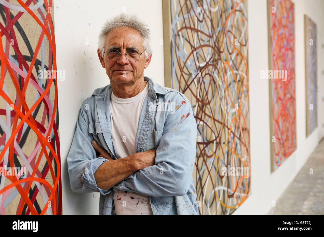 Los Angeles, California, USA. 23rd May, 2016. Charles Arnoldi, also known as Chuck Arnoldi and as Charles Arthur Arnoldi is an American painter, sculptor and printmaker. © Ringo Chiu/ZUMA Wire/Alamy Live News Stock Photo