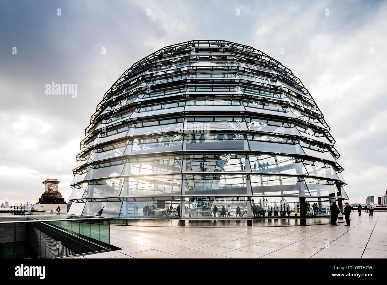 Germany, Berlin, Reichstag, View of Bundestag building Stock Photo