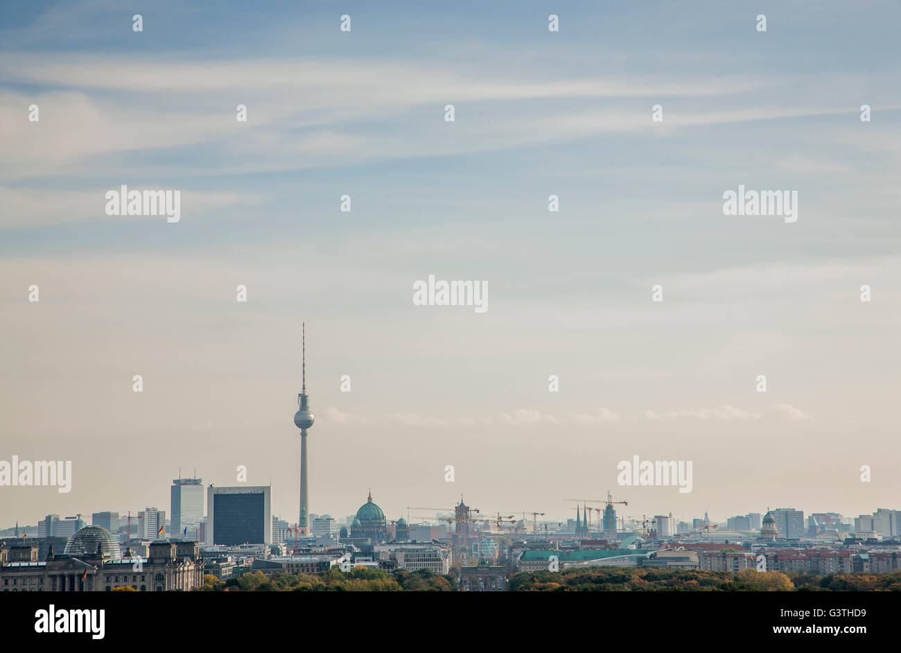 Germany, Berlin, Tiergatan, View of cityscape Stock Photo