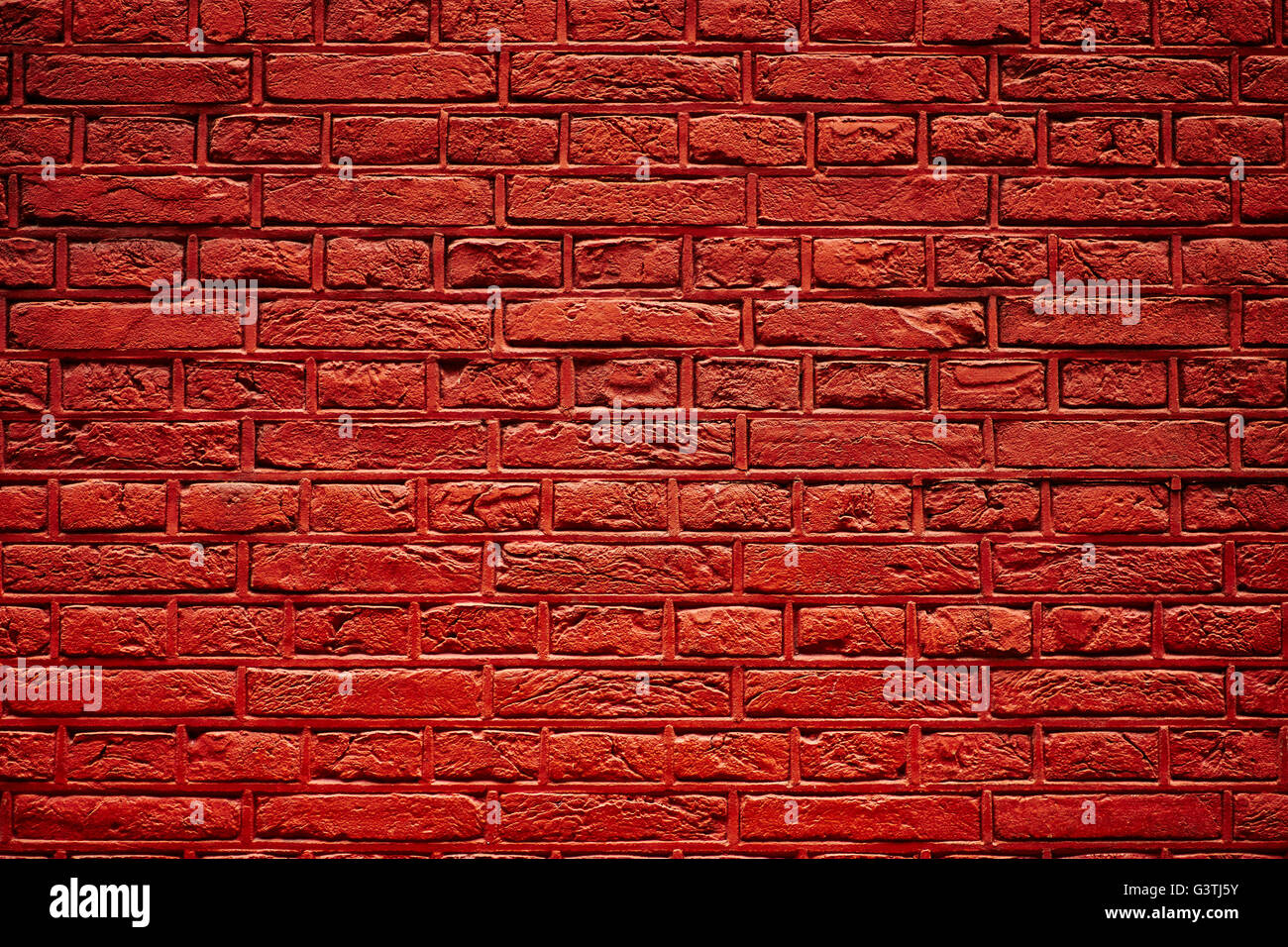 Red Vintage Brick Wall Texture or Background Stock Photo - Alamy