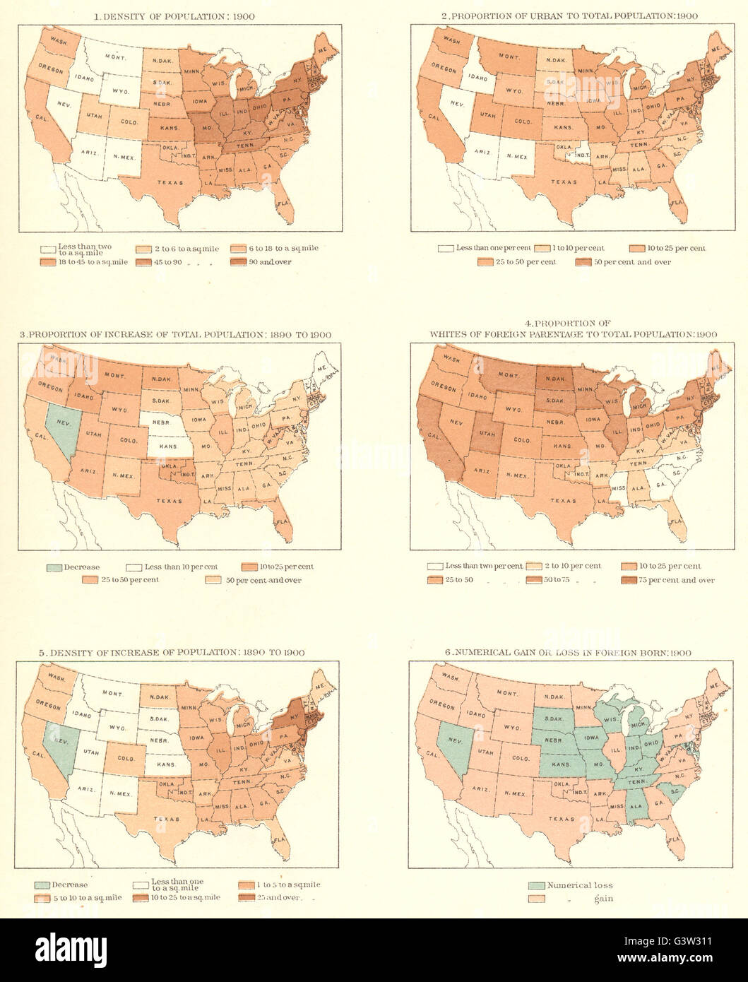 Usa Population Density Urban Growth Immigrants 10 1900 1900 Old Map Stock Photo Alamy Usa Population Density Urban Growth Immigrants 10 1900 1900 Old Map Stock Photo Alamy