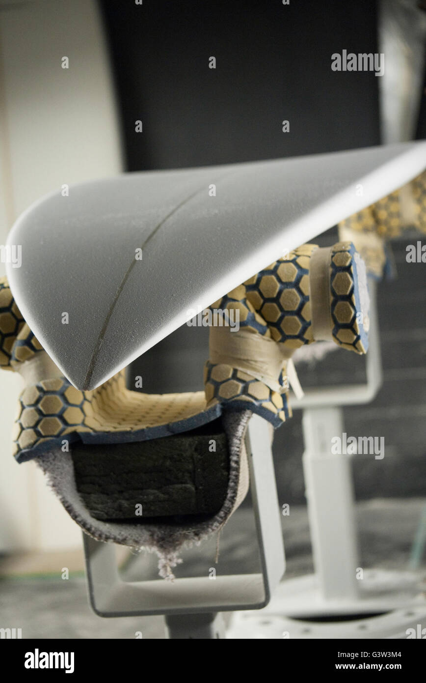 Surfboard shaping bay Stock Photo Alamy