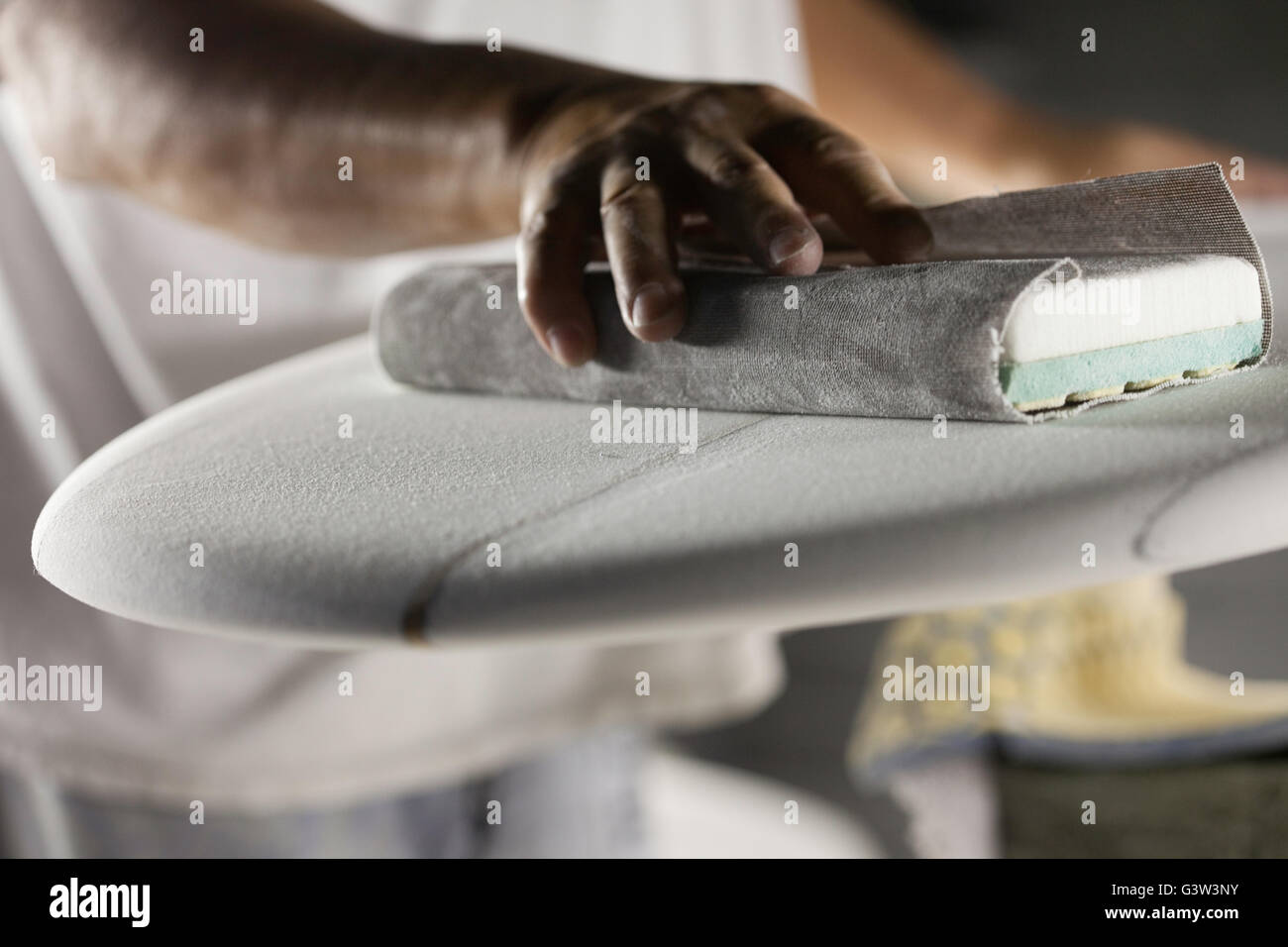 Surfboard shaping bay Stock Photo Alamy