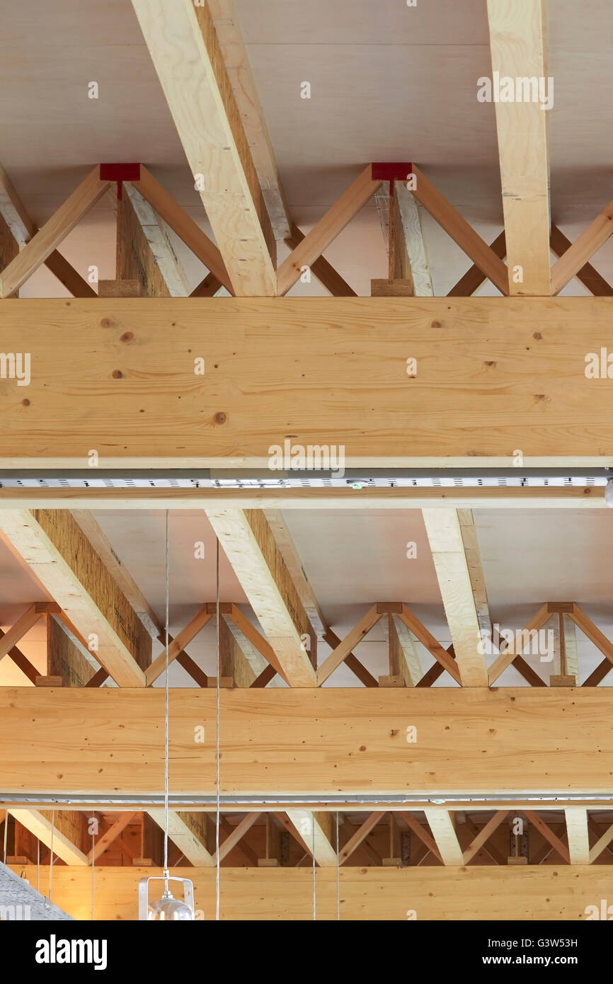 Exposed Timber Ceiling The Green Room London United