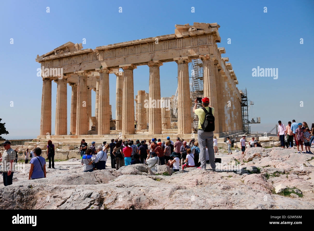 Parthenon, Akropolis, Athen, Griechenland. Stock Photo