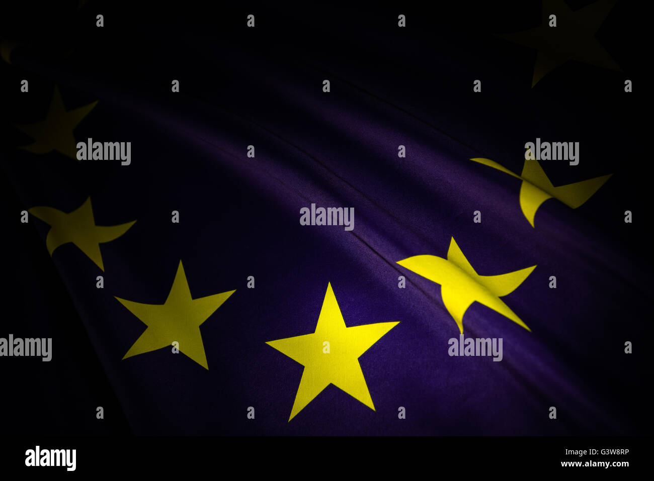 European Flag Stock Photo