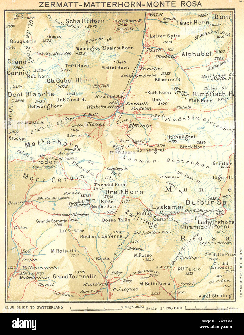 Matterhorn 1 hi-res stock photography and images - Alamy