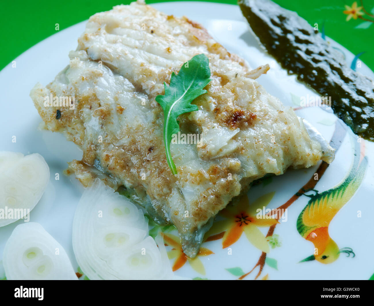 Pescado al ajillo hi-res stock photography and images - Alamy