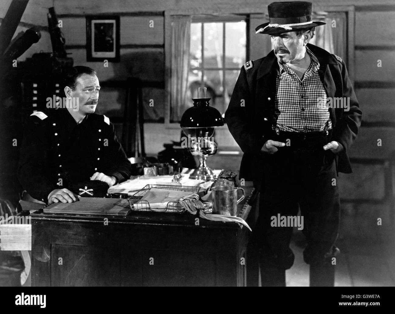 Rio Grande, USA 1950, Regie: John Ford, Darsteller: John Wayne, J. Carroll Naish Stock Photo