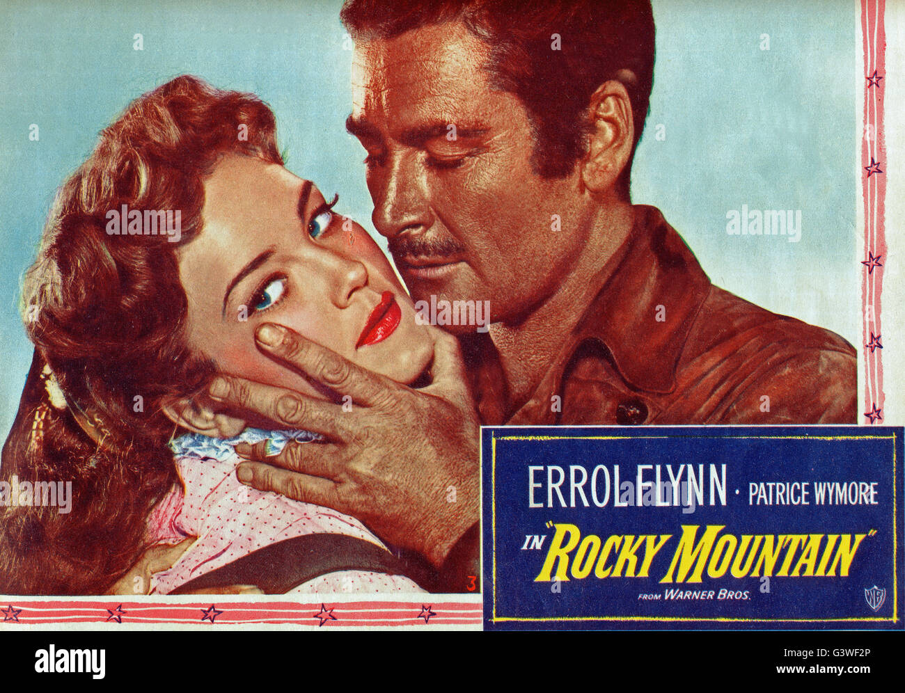 Rocky Mountain, aka: Herr der rauhen Berge, USA 1950, Regie: William Keighley, Darsteller: Patrice Wymore, Errol Flynn Stock Photo
