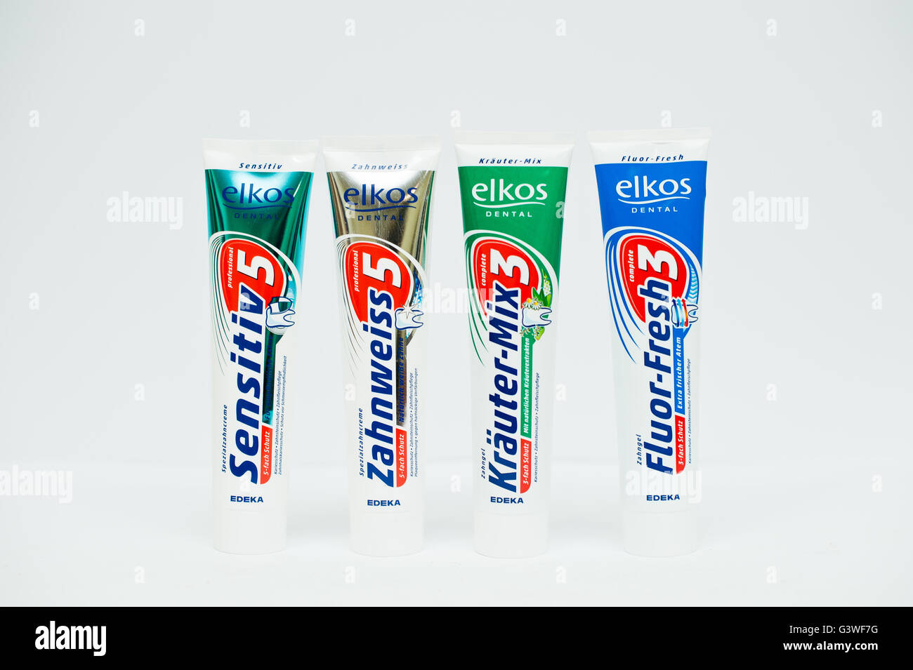 https://c8.alamy.com/comp/G3WF7G/berezovitsa-ukraine-circa-june-2016-set-of-toothpaste-elkos-dental-G3WF7G.jpg