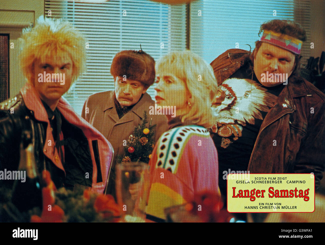 Langer Samstag, Deutschland 1992, Regie: Hanns Christian Müller, Darsteller: Campino, Gisela Schneeberger, Ottfried Fischer Stock Photo