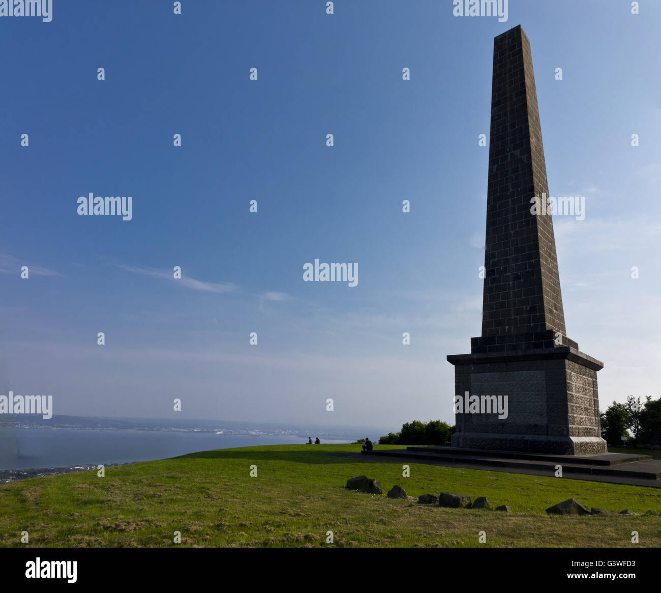 The Knockagh Monument is a war memorial in County Antrim, Northern ...