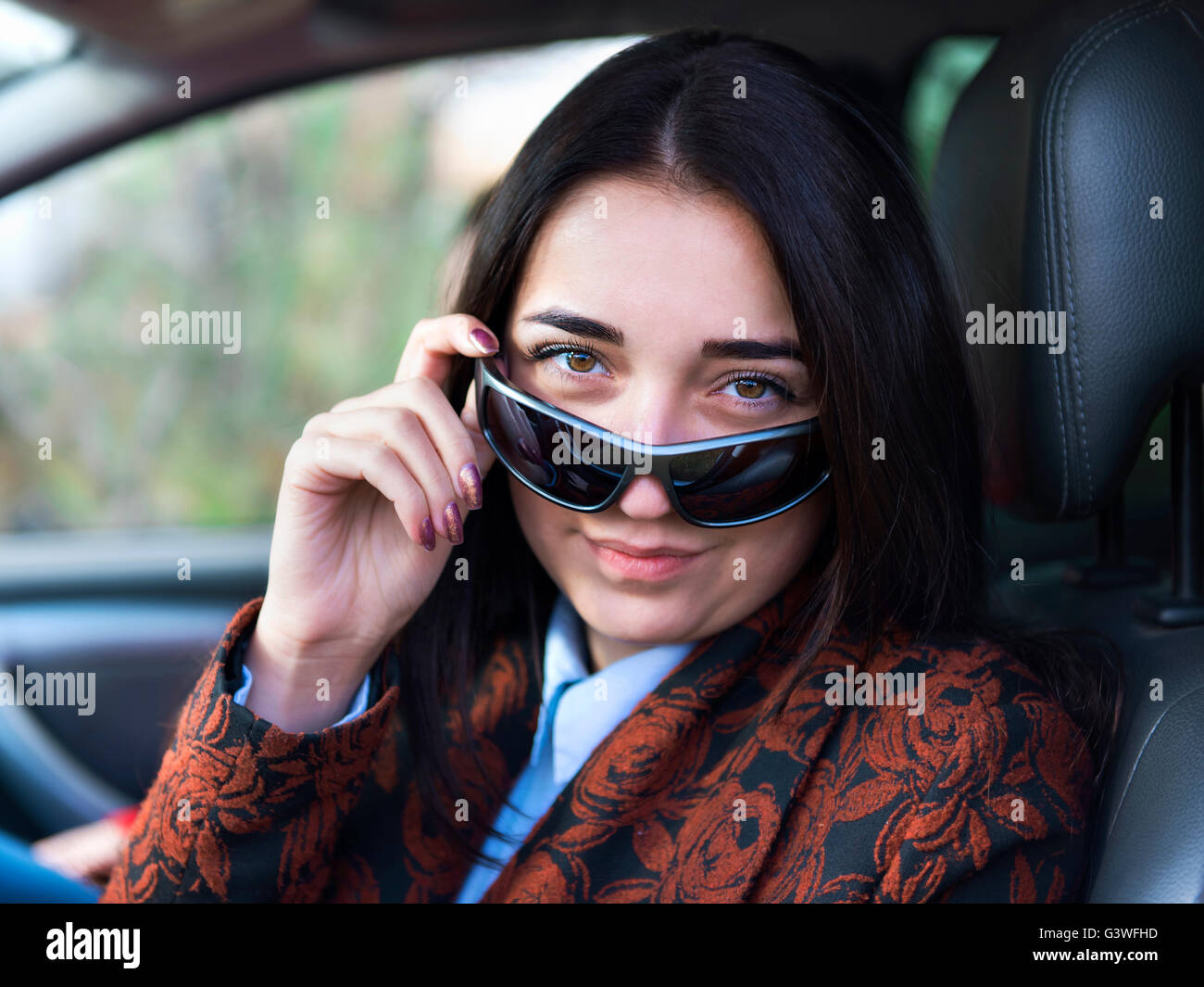Drive behind wheel hi-res stock photography and images - Alamy