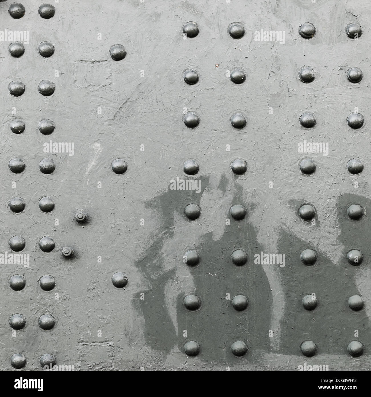 Square abstract dark gray industrial metal background texture with ...
