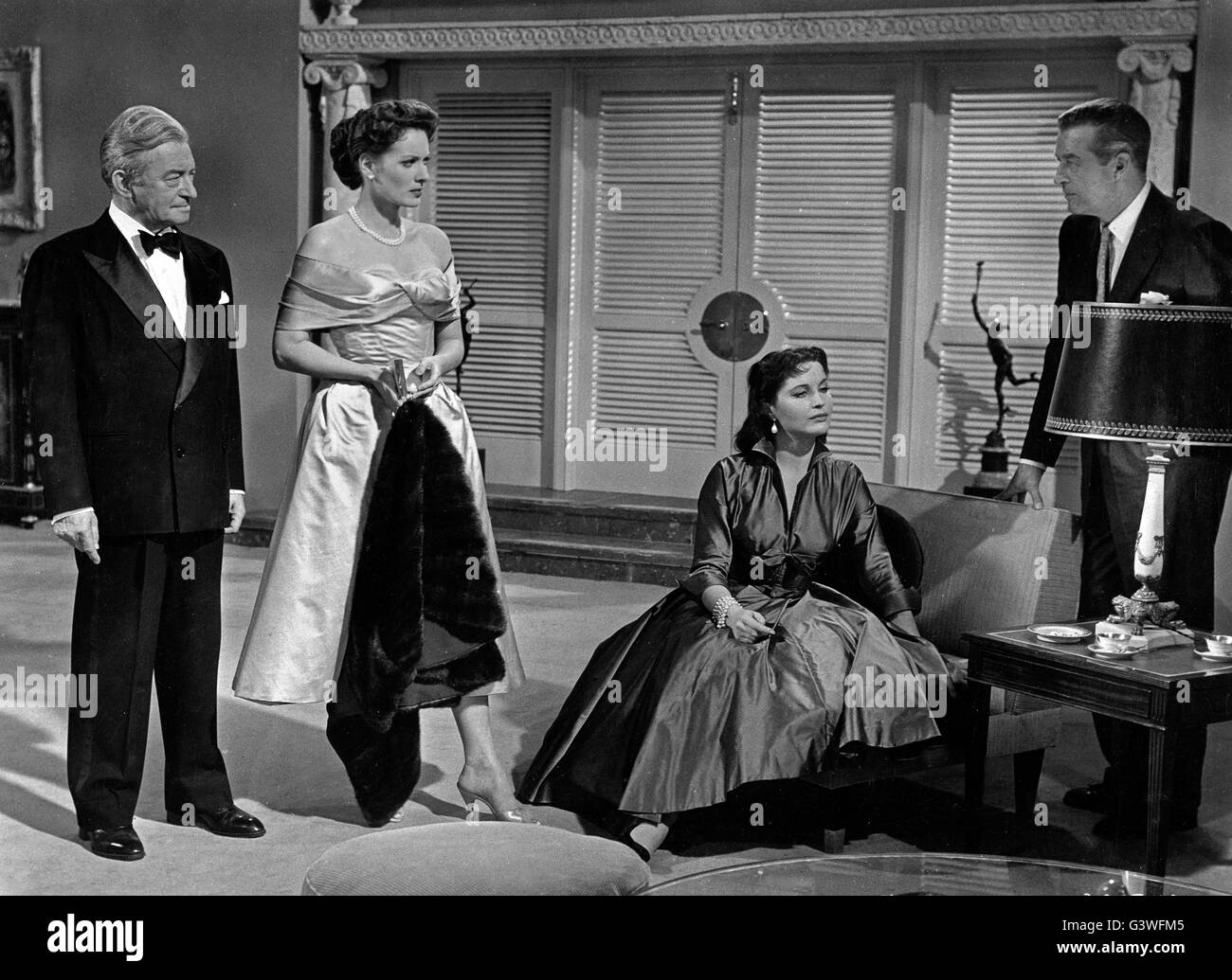 Lisbon, aka: Geheimzentrale Lissabon, USA 1956, Regie: Ray Milland, Darsteller: Claude Rains, Maureen O'Hara, Yvonne Furneaux, Ray Milland Stock Photo