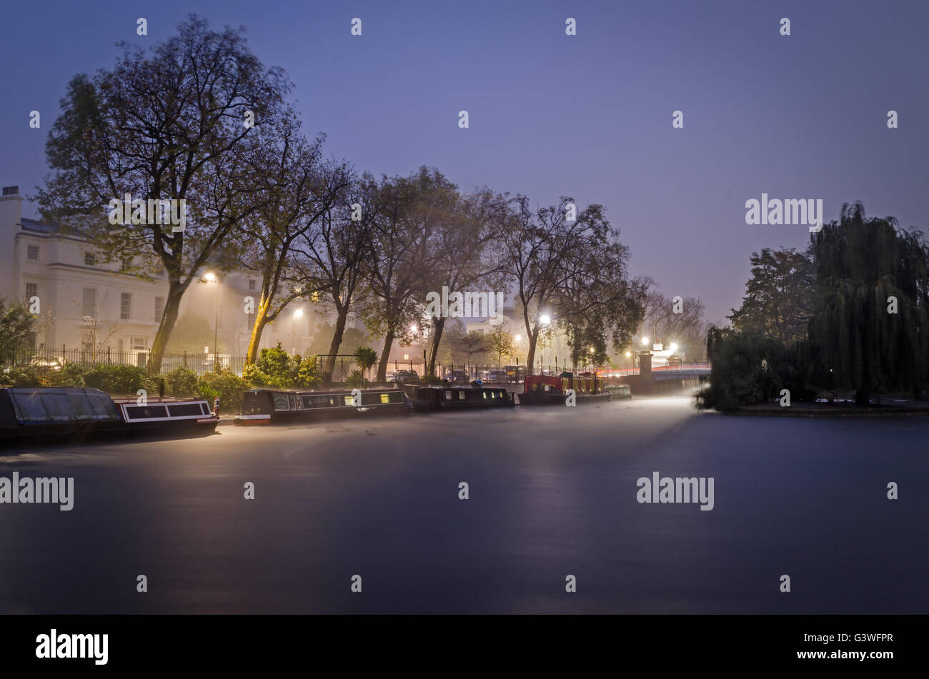 London, Little Venice Stock Photo Alamy