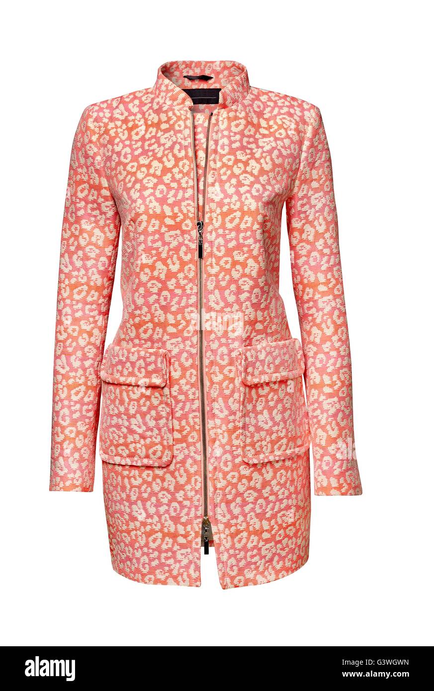 White jacket coat hi-res stock photography and images - Alamy