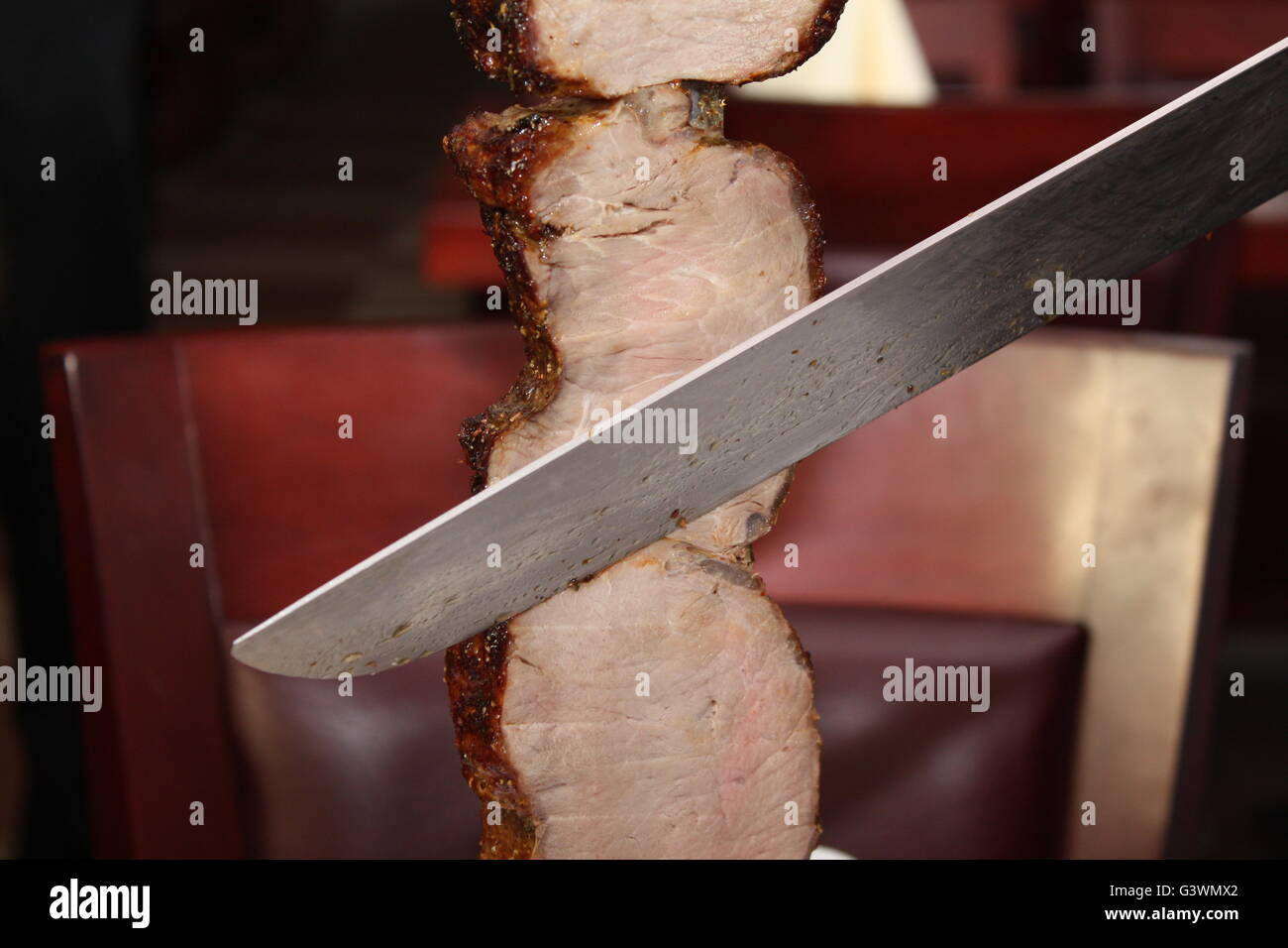 Cut meat Stock Photo