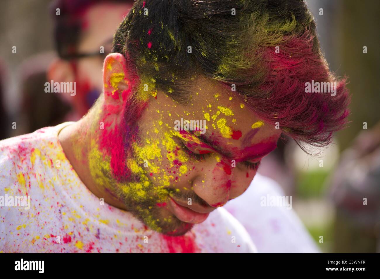 Festival Of Colour Holi Stock Photo