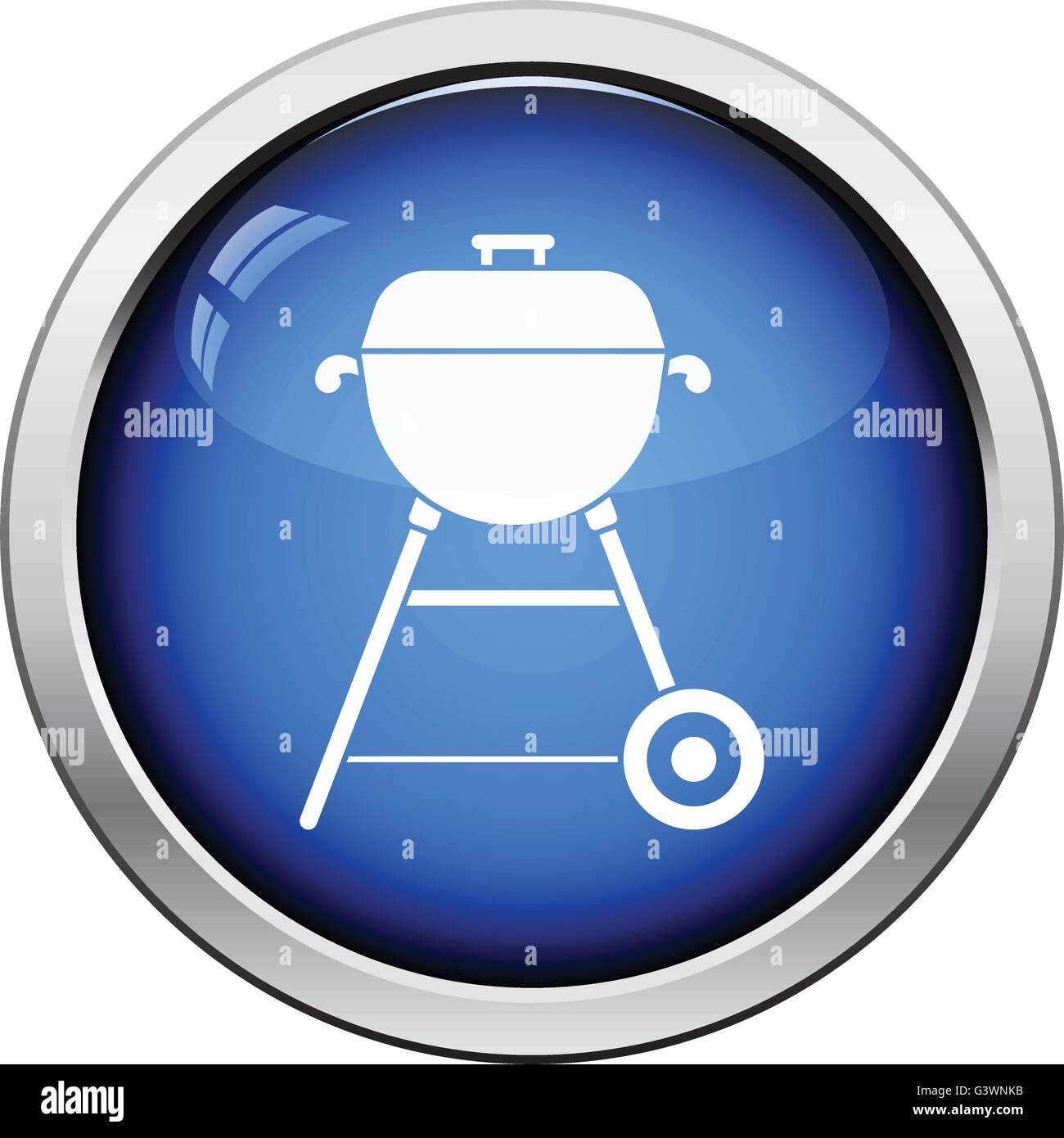 Glossy grill Stock Vector Images - Alamy
