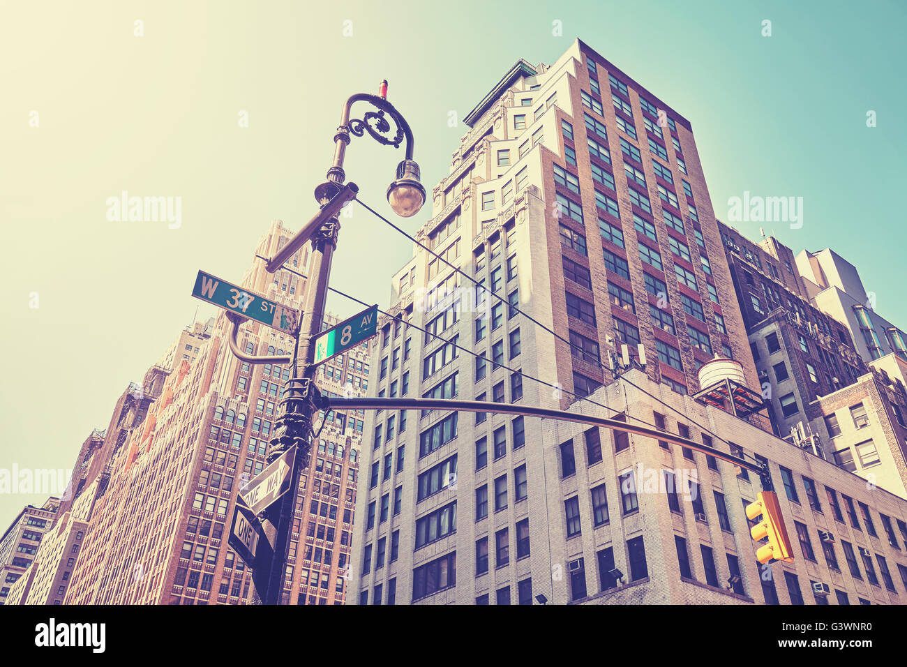 Street corner and new york city hires stock photography and images Alamy