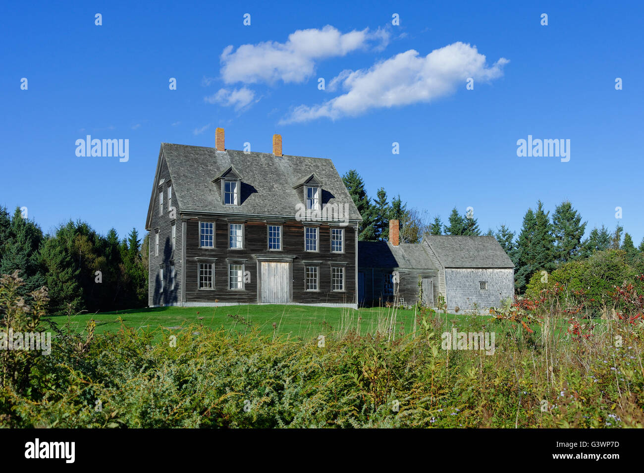 The Olsen House, Cushing, Maine, USA. Made famous by painter Andrew
