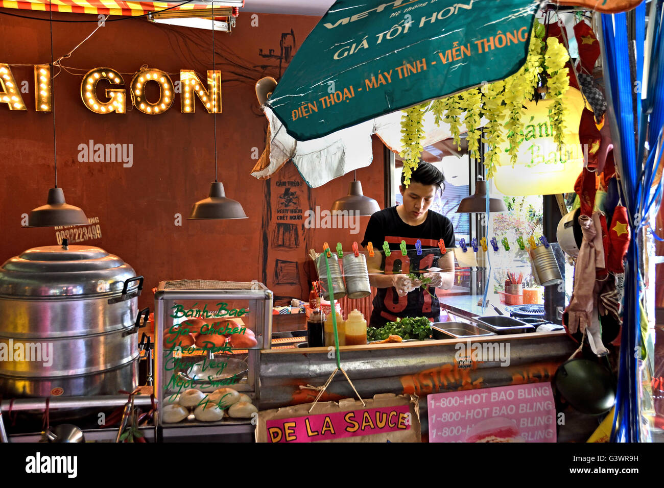 District Môt Saigon Street Food Vietnamese Restaurant Mitte