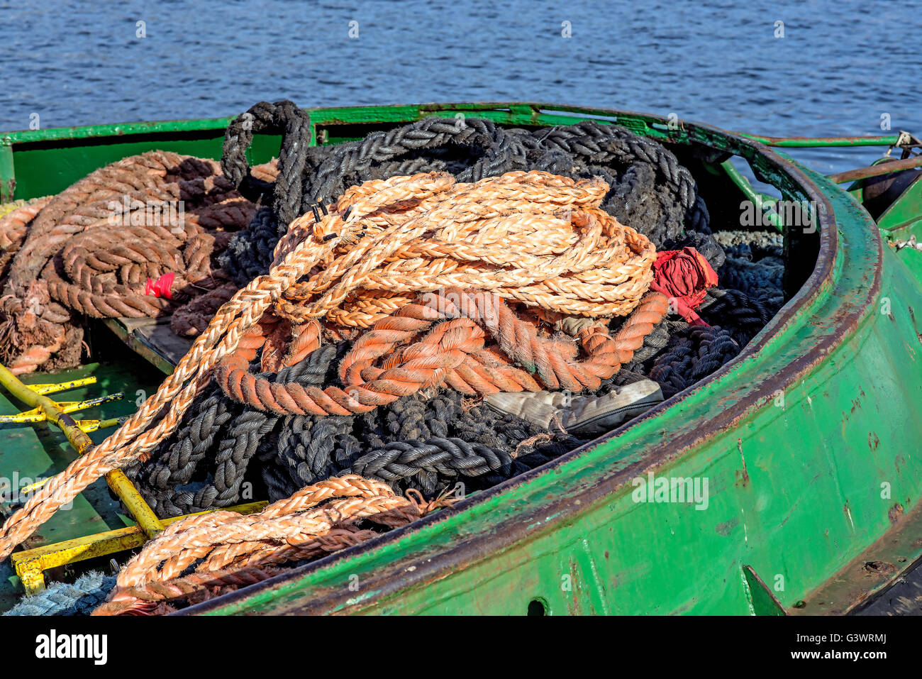 Trawle Lead Rope Trawler ropes hi-res stock photography and images - Alamy