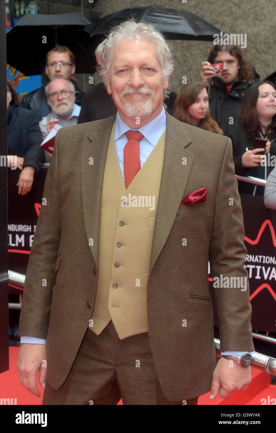 Clancy Brown attending the Edinburgh International Film Festival 2016 opening-night gala, and the world premiere of Tommy's Honour, at the Festival Theatre in Edinburgh, Scotland. Stock Photo