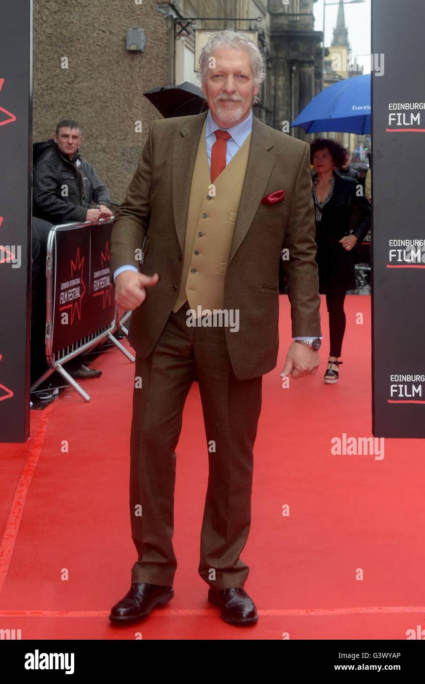 Clancy Brown attending the Edinburgh International Film Festival 2016 opening-night gala, and the world premiere of Tommy's Honour, at the Festival Theatre in Edinburgh, Scotland. Stock Photo