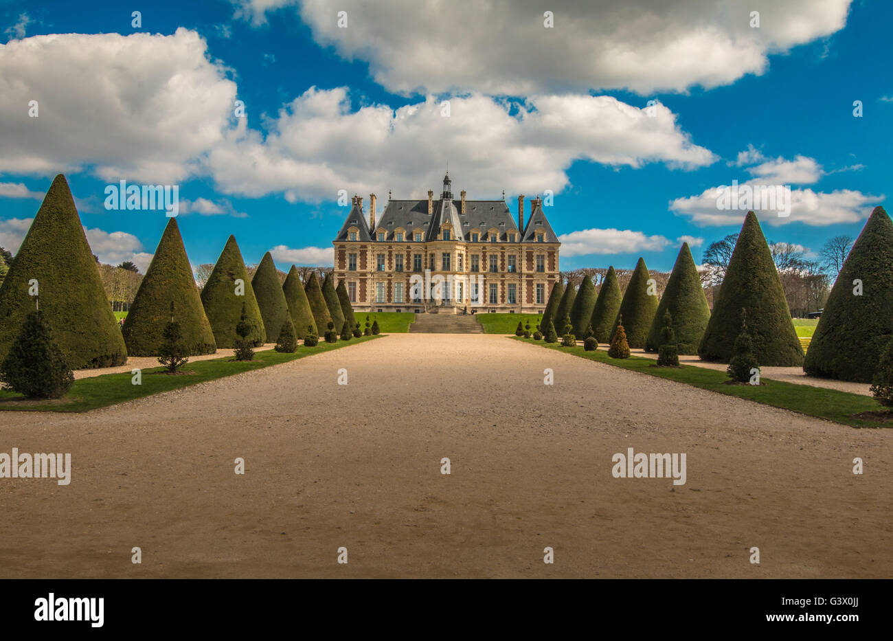 Château de Sceaux in Paris France Stock Photo