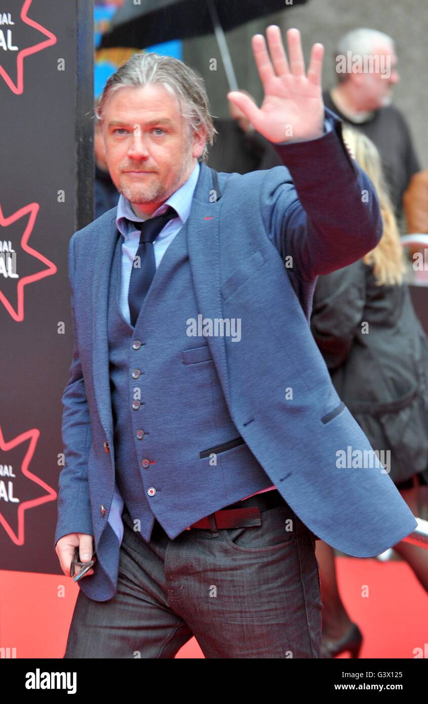 Stephen McCole attending the Edinburgh International Film Festival 2016 opening-night gala, and the world premiere of Tommy's Honour, at the Festival Theatre in Edinburgh, Scotland. Stock Photo