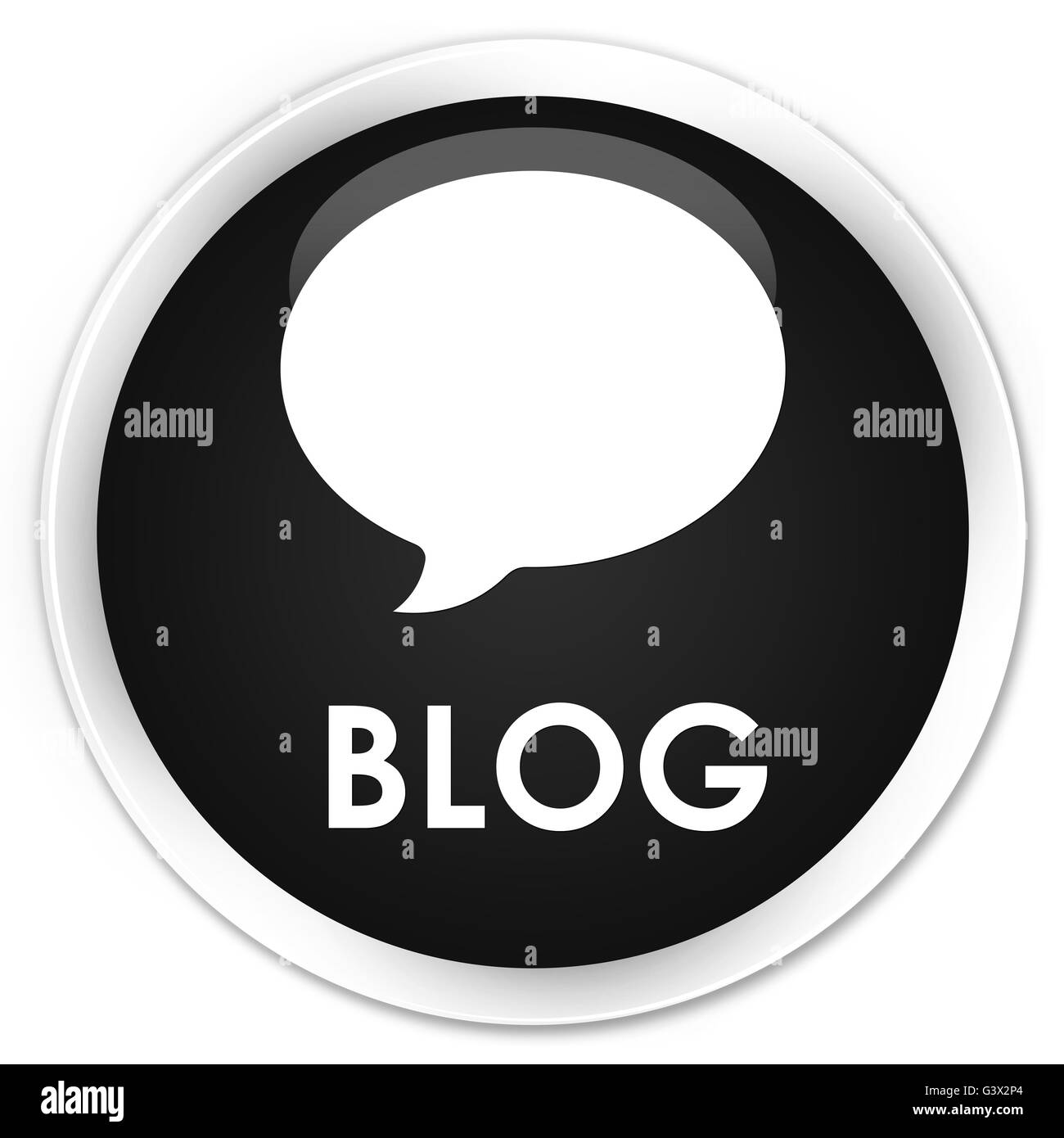 Blog icon Black and White Stock Photos & Images - Alamy