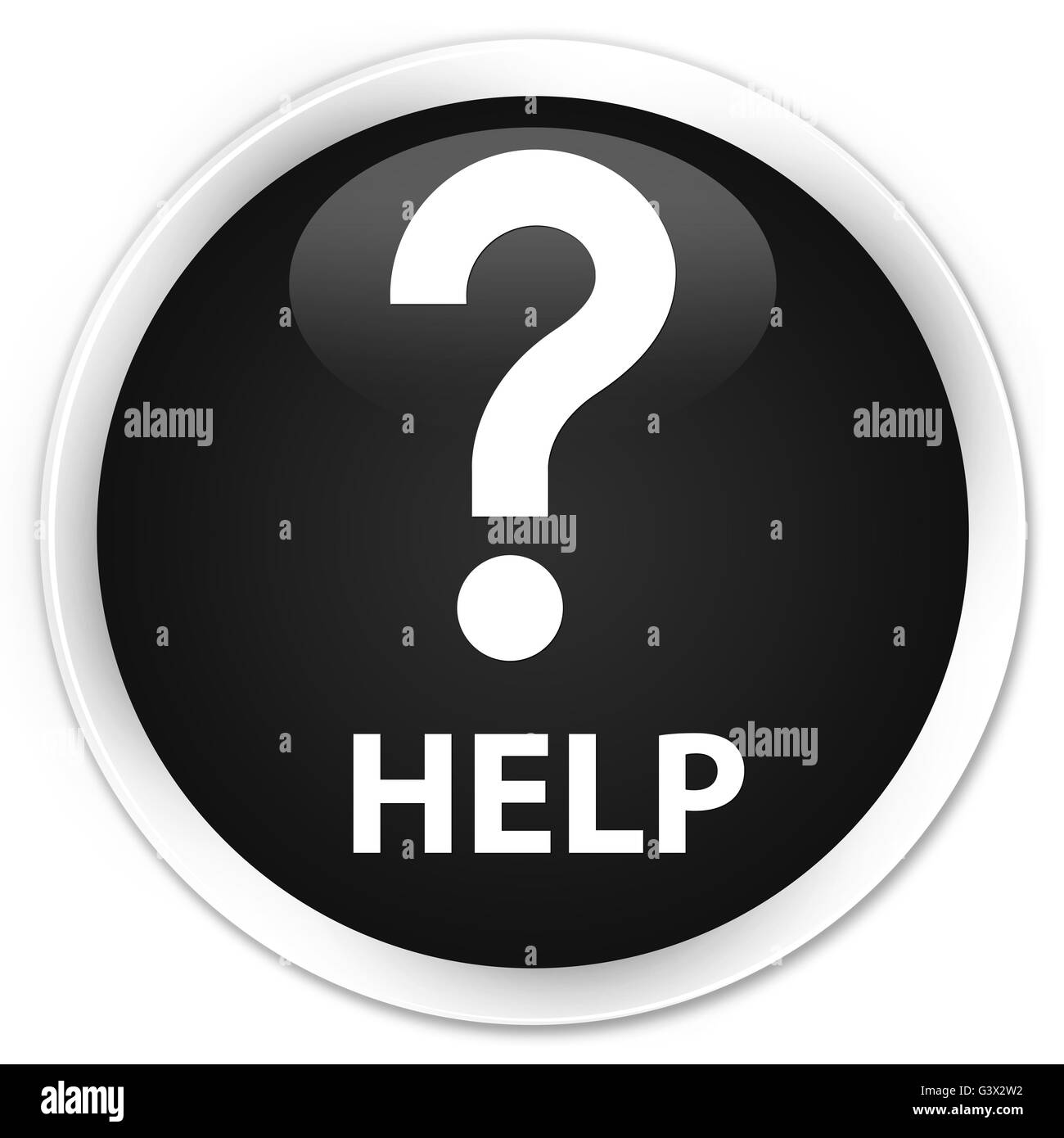 Question mark help icon hi-res stock photography and images - Alamy