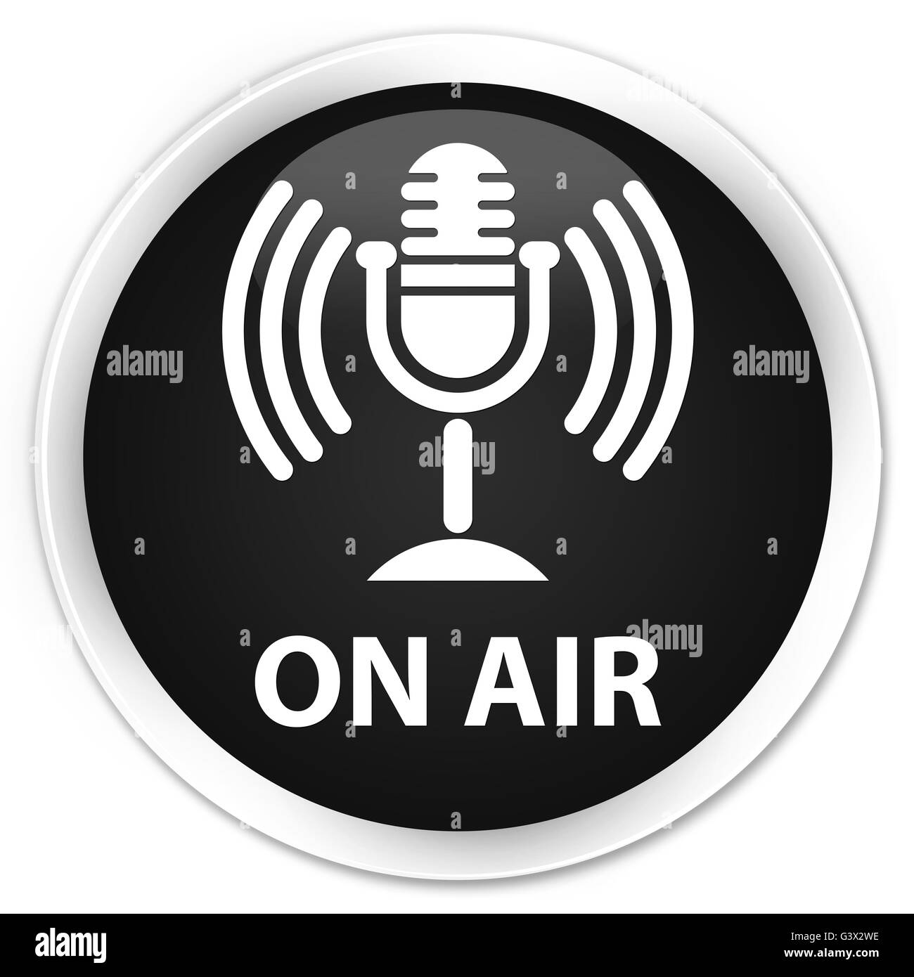 Mic live Black and White Stock Photos & Images - Alamy