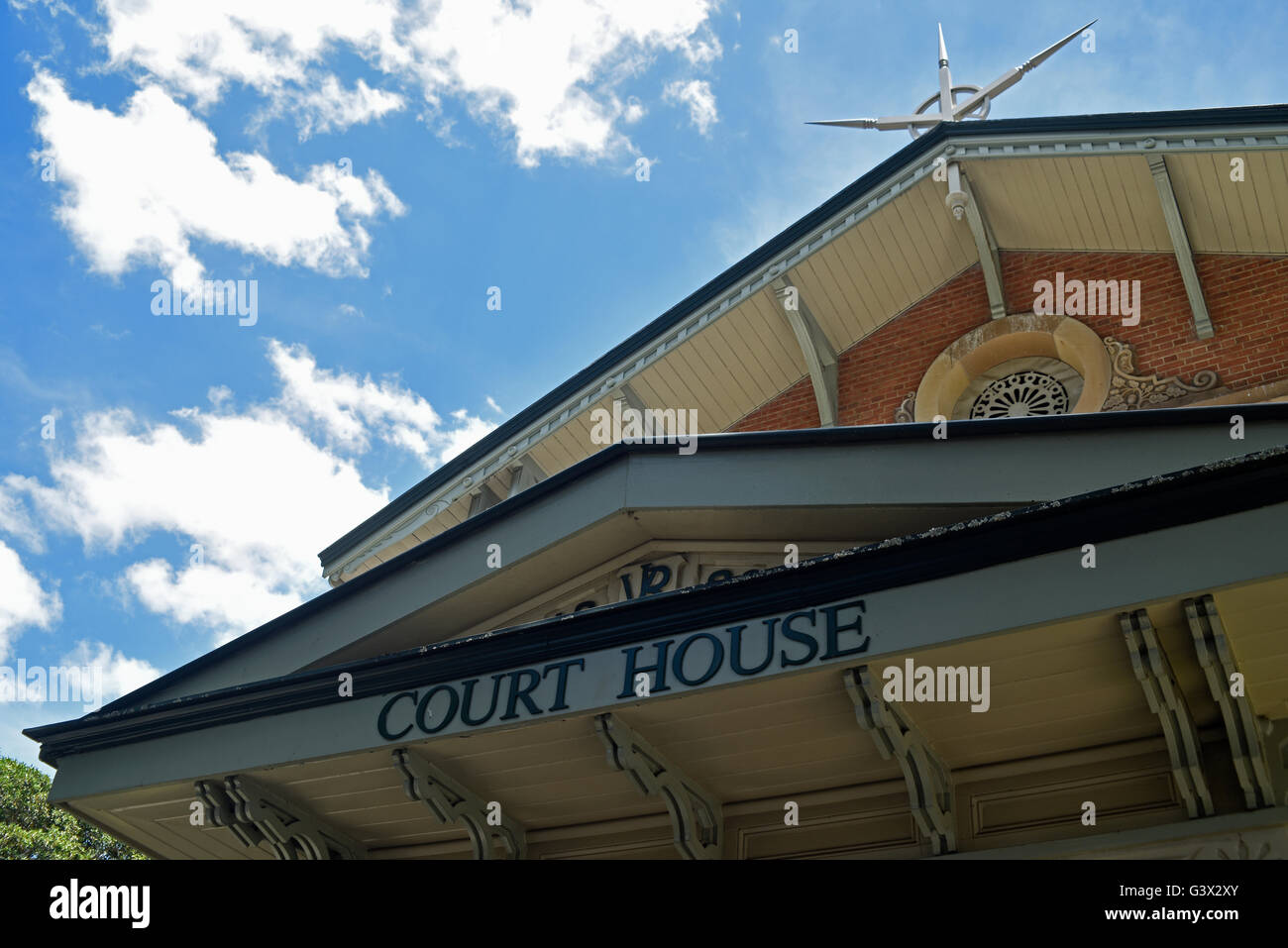 The historic Grafton Courthouse Stock Photo Alamy