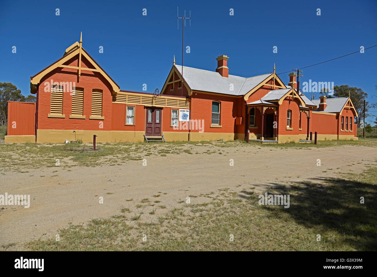 historic deepwater railway station in new south wales australia Stock Photo