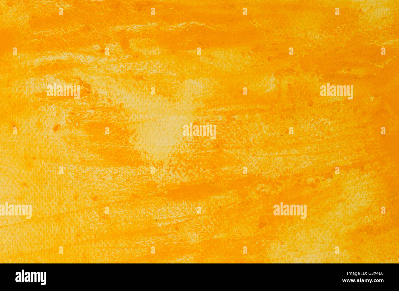 yellow watercolor painted on paper background texture Stock Photo - Alamy