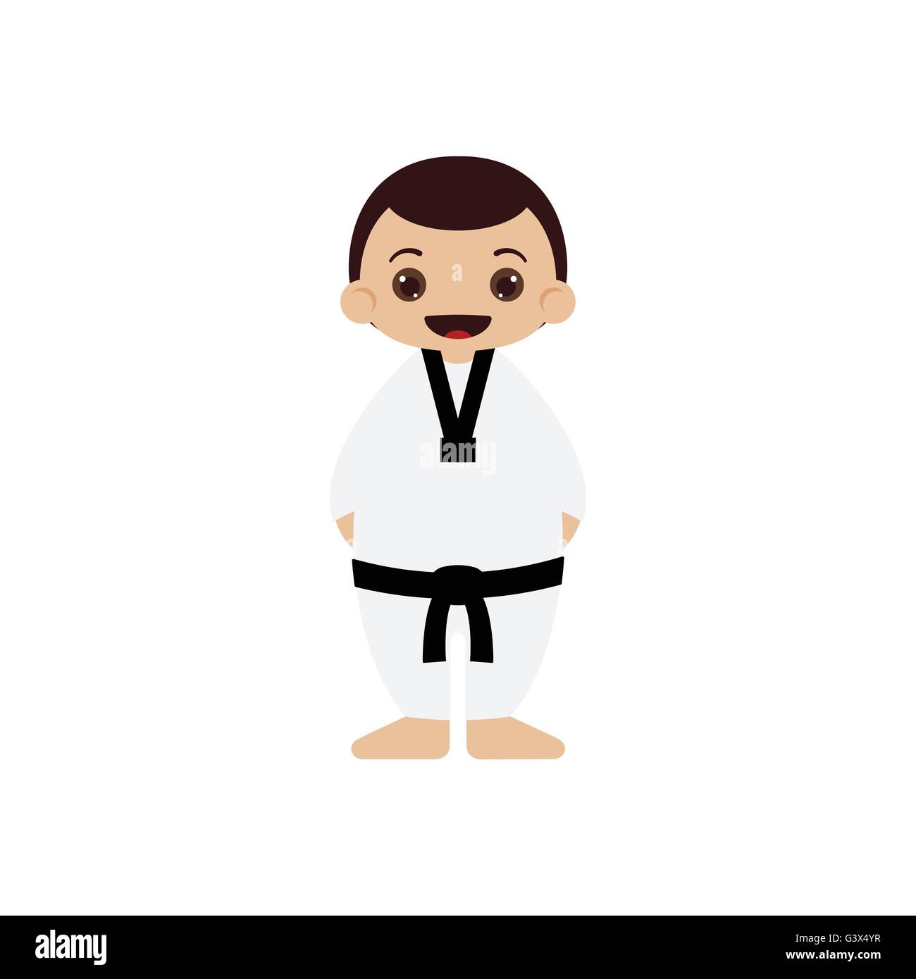Cartoon Taekwondo athlete vector illustration Stock Vector Image & Art - Alamy Cartoon Taekwondo athlete vector illustration Stock Vector Image & Art - Alamy