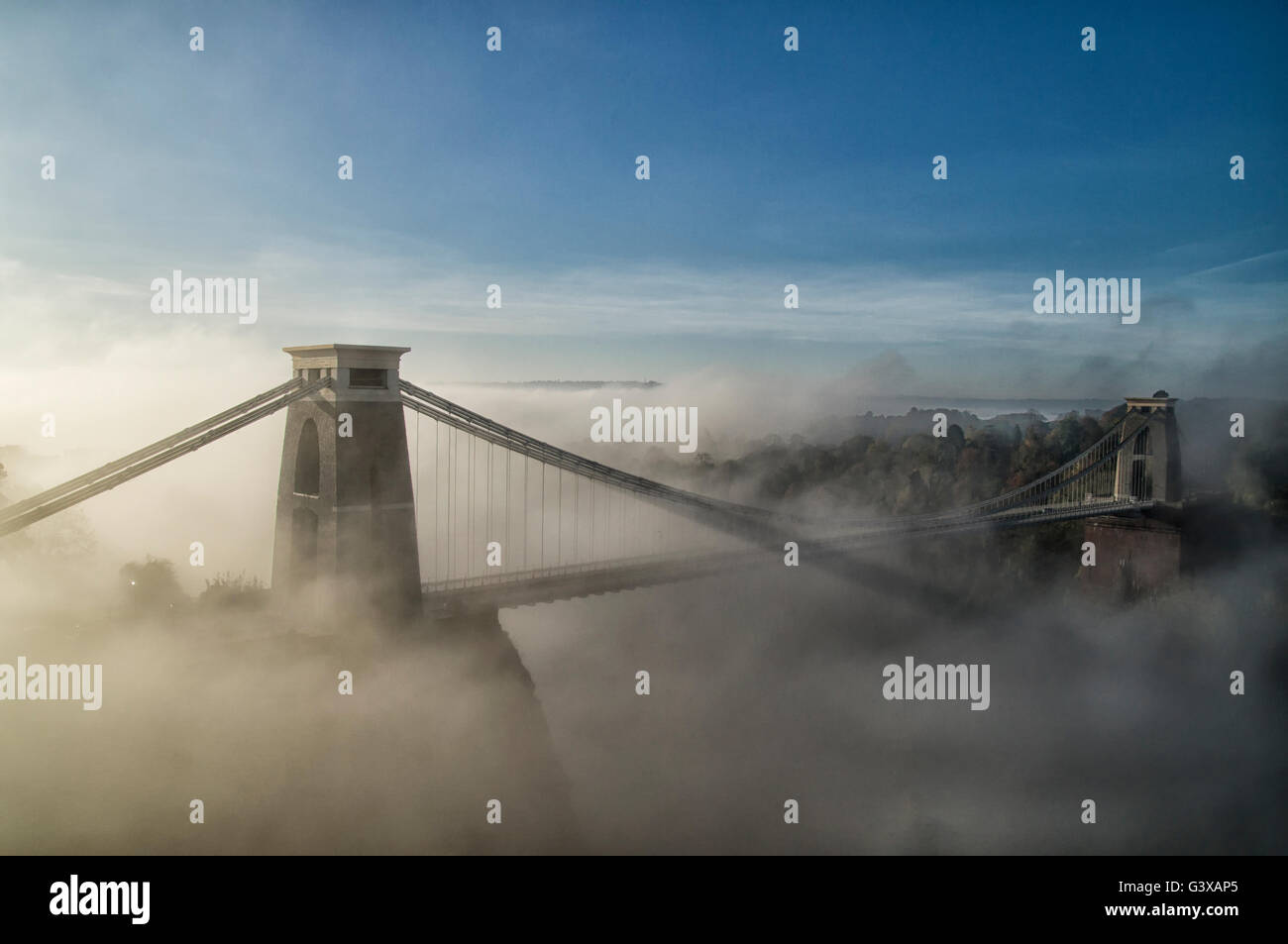 Clifton suspension bridge early hi-res stock photography and images - Alamy