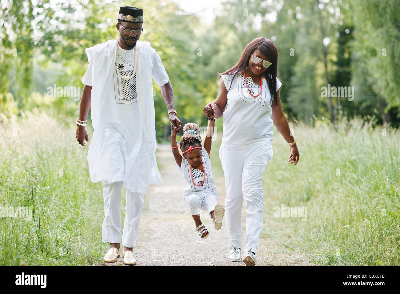white nigerian dress