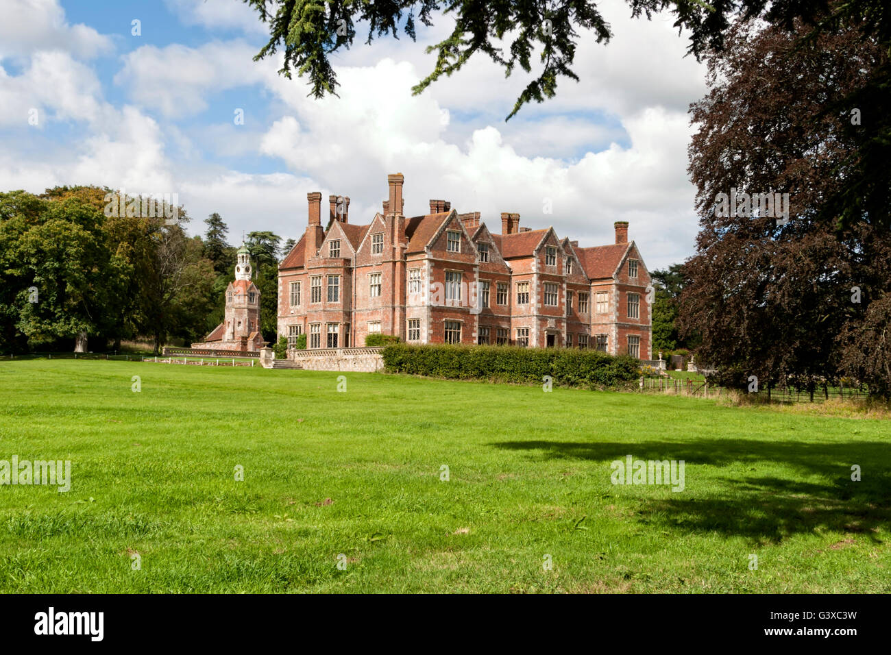Breamore House, Near Fordingbridge, Hampshire, United Kingdom Stock