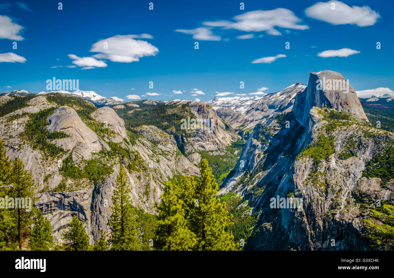 A day in Yosemite National Park - California Stock Photo