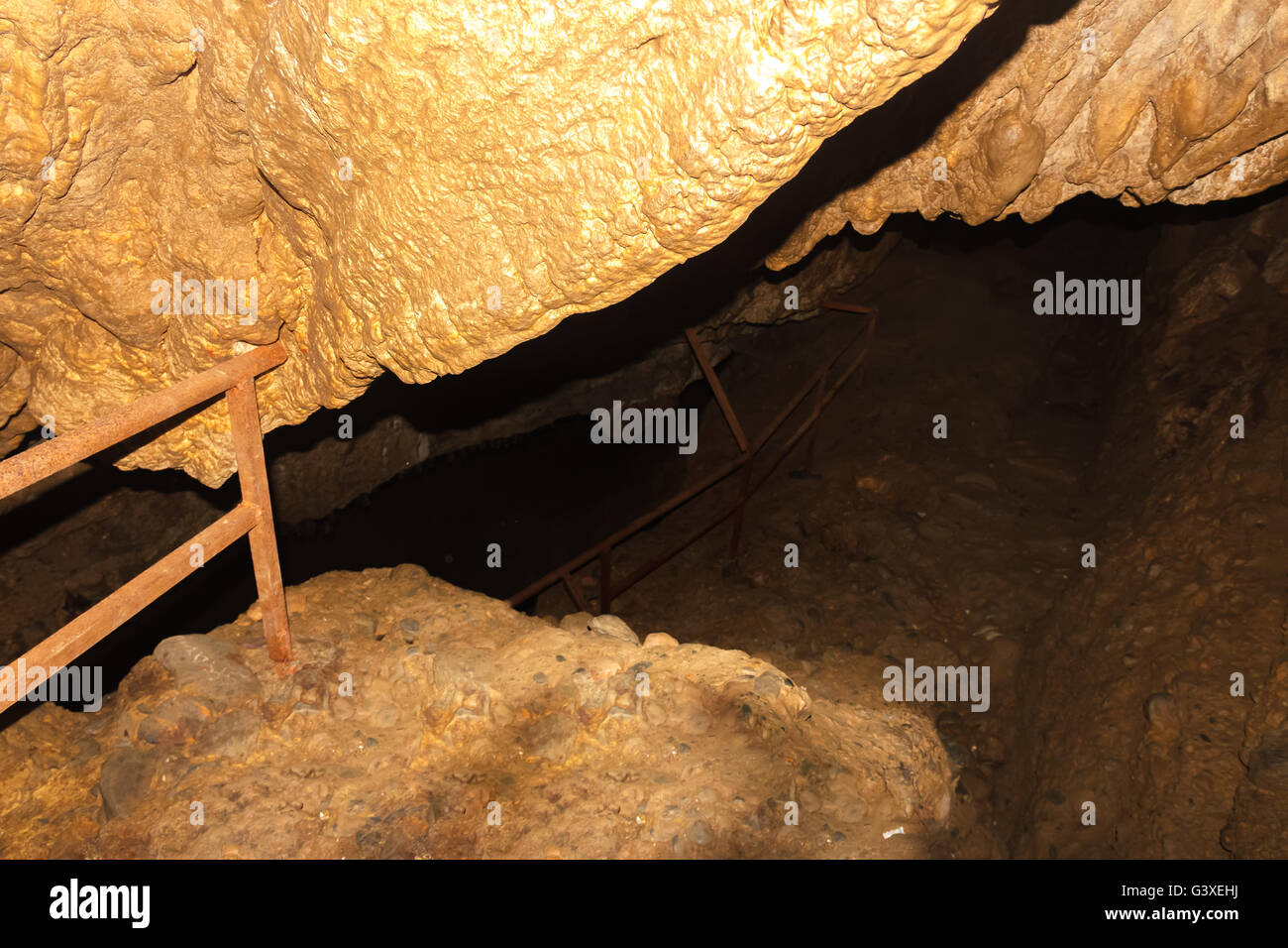 Indoor view bat cave nepal pokhara hires stock photography and images