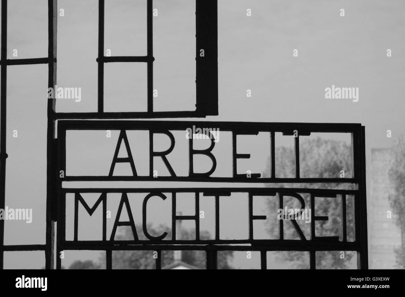 Sachsenhausen Concentration Camp Stock Photo Alamy