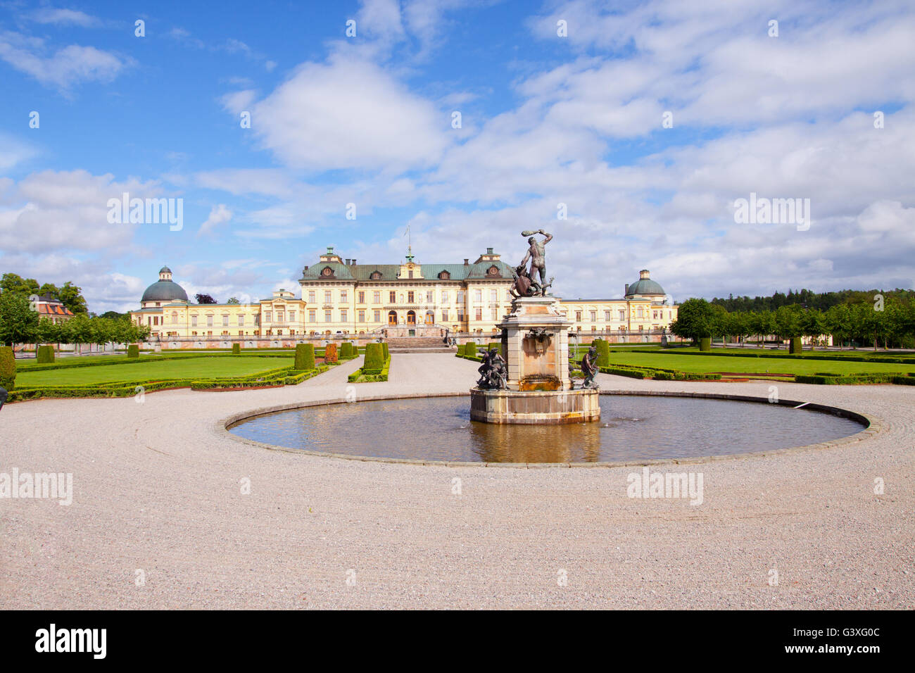 Drottningholm Palace Stockholm Stock Photo